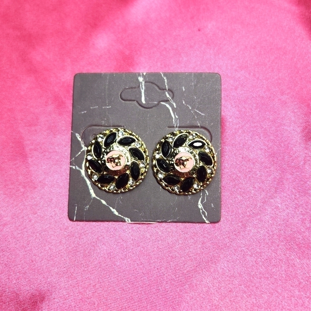 Elegant Black and Gold Earrings 3/20/26